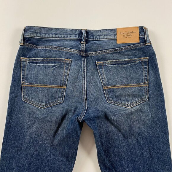 Abercrombie & Fitch The A&F Skinny Jeans Mens 33 x 32 Actual 35 x 32 Cotton - Picture 6 of 14